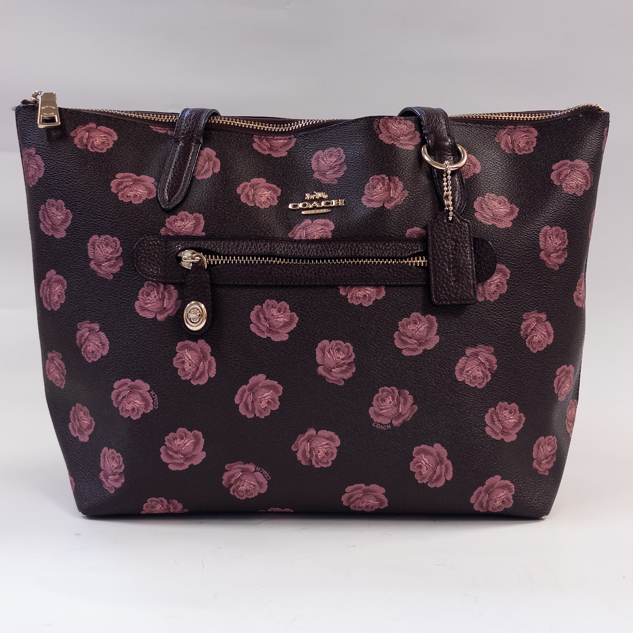 Coach Taylor Tote With Rose Print