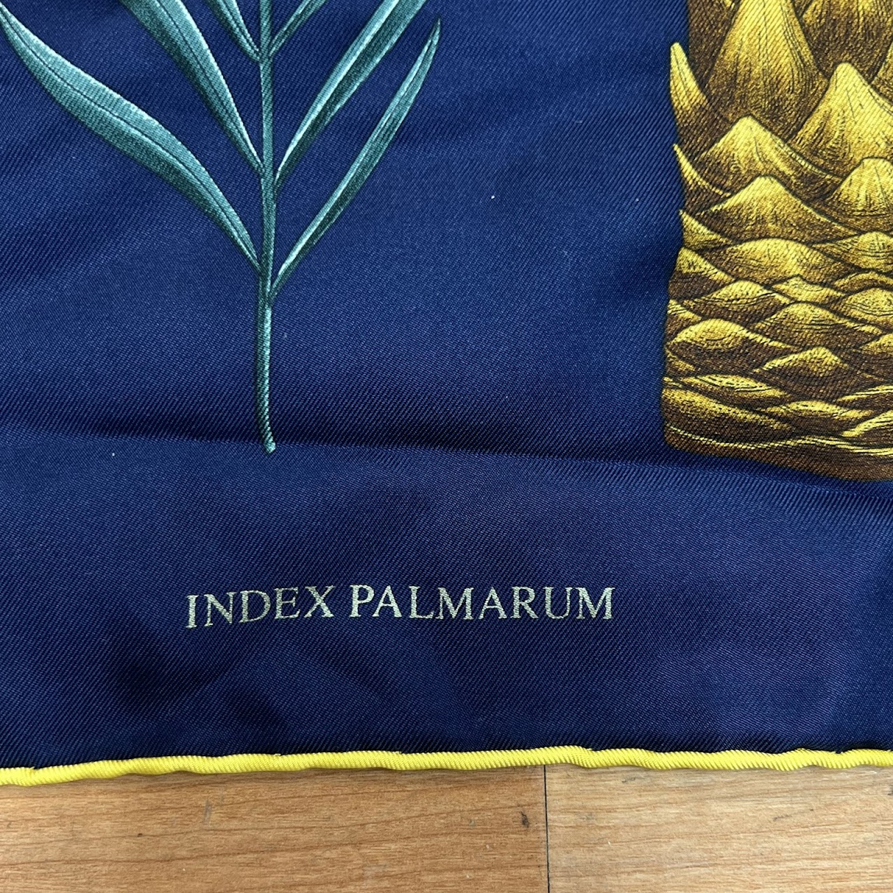 Hermès Index Palmarum Carre 90 Silk Scarf