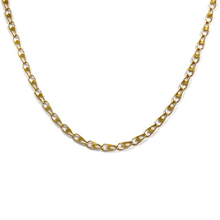 14K Gold Link Chain Necklace