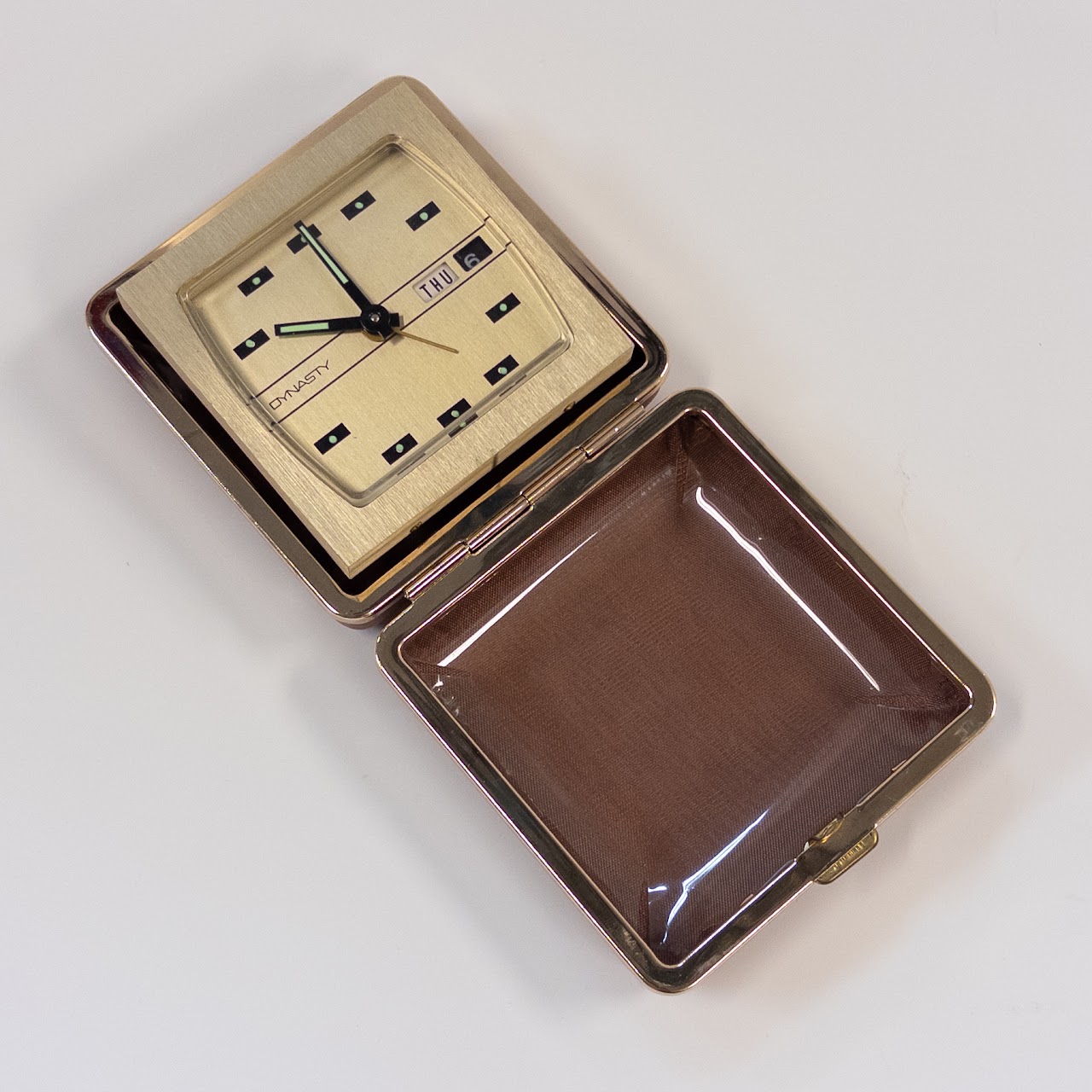 Dynasty Vintage Travel Alarm Clock