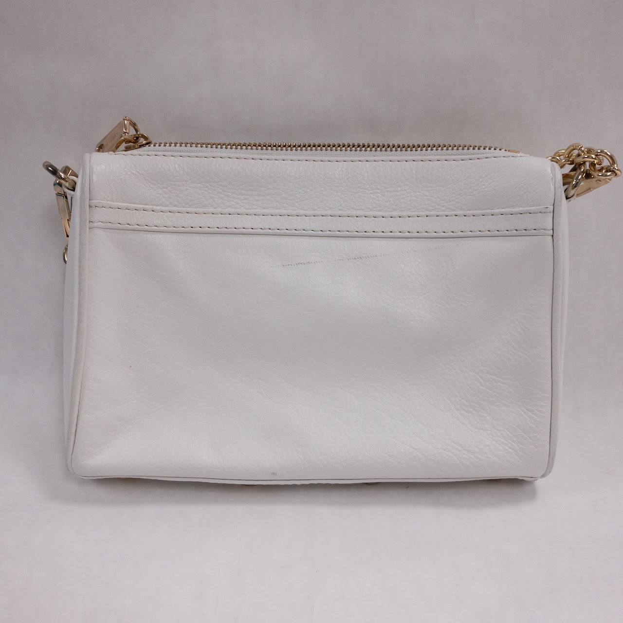 Rebecca Minkoff White Leather Crossbody Bag