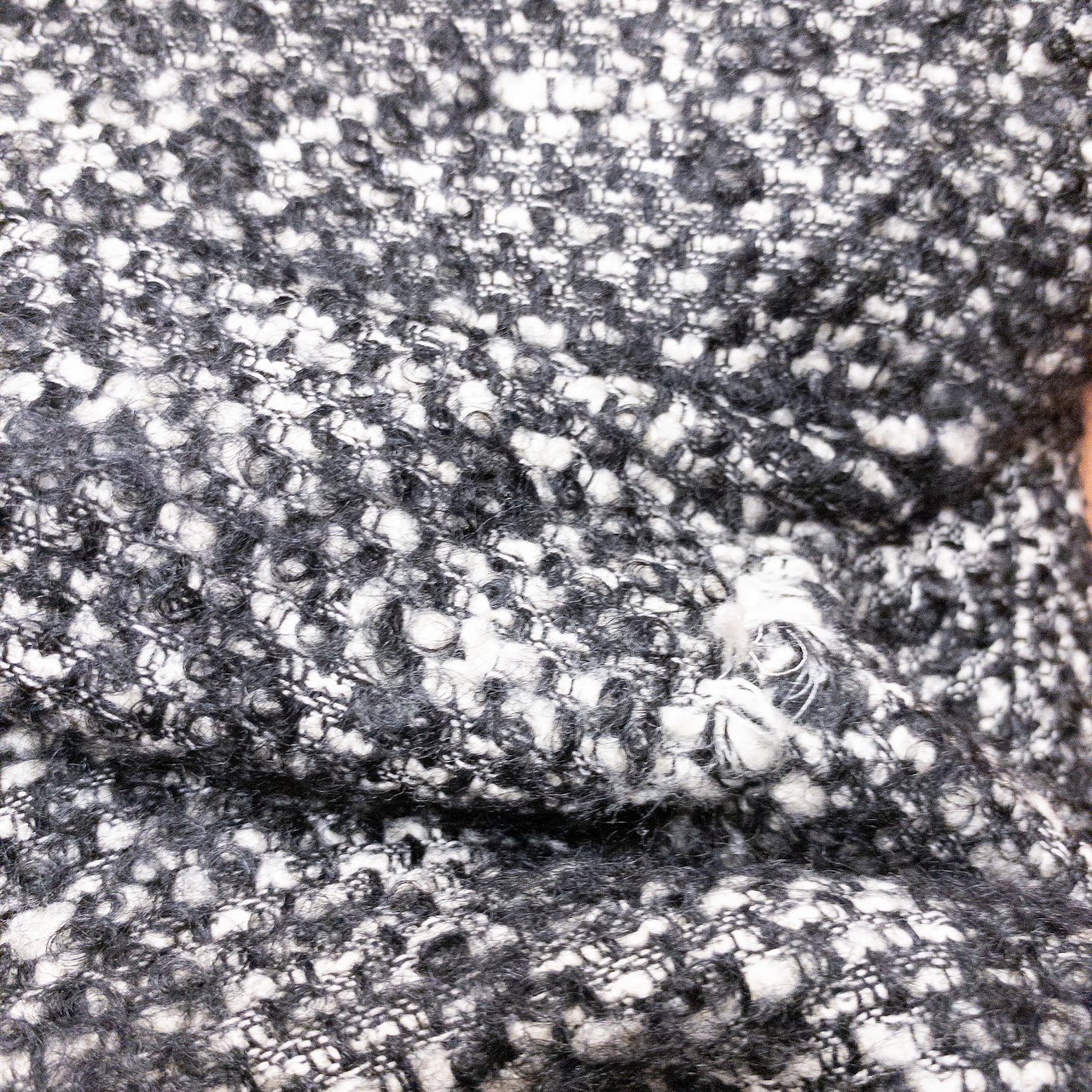 Christian Dior Black & White Tweed Jacket