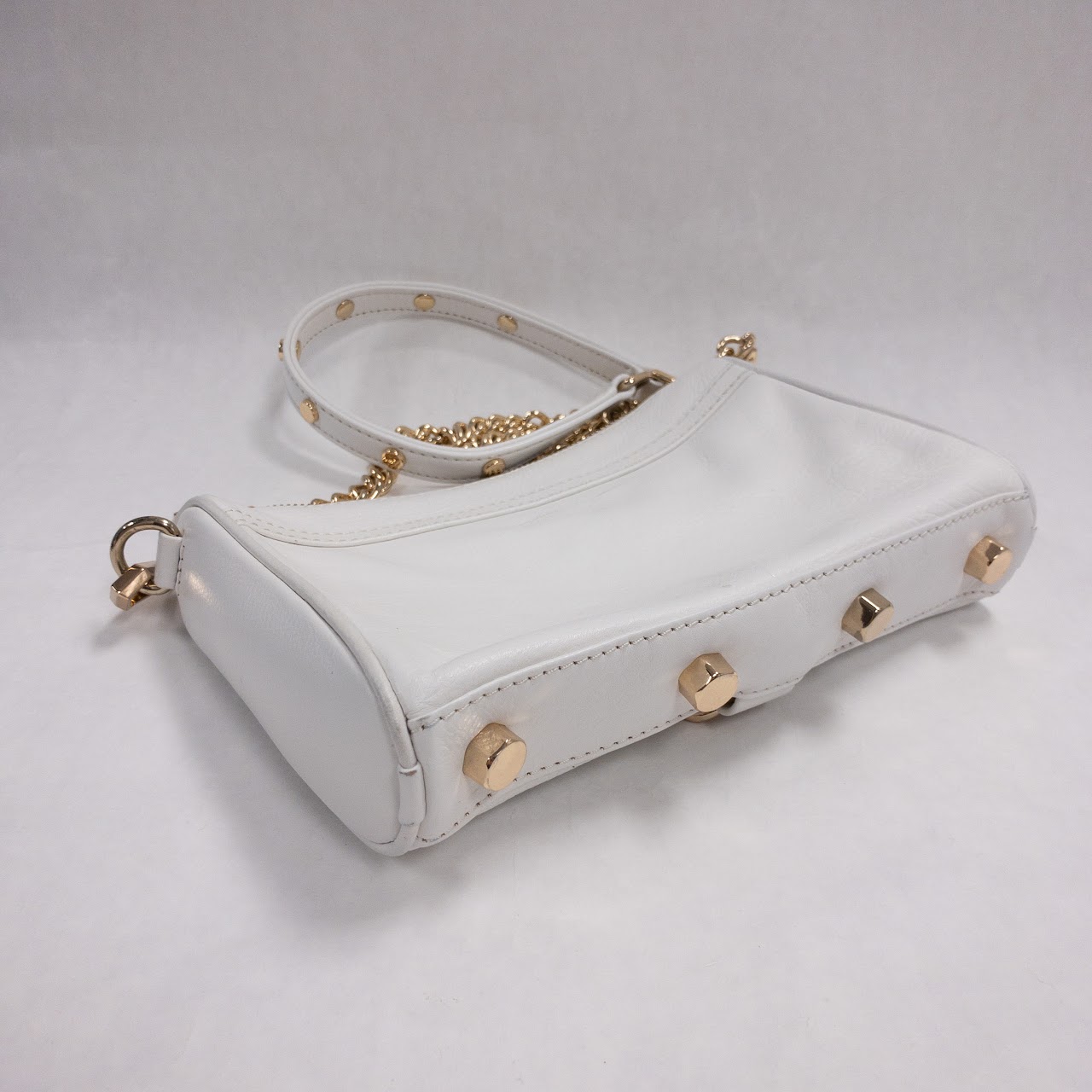 Rebecca Minkoff White Leather Crossbody Bag