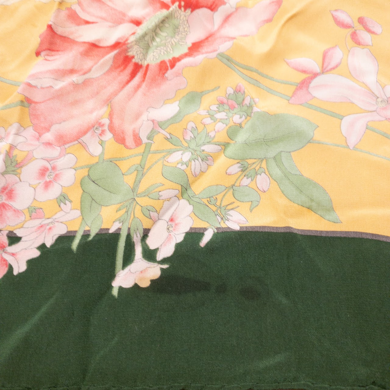 Valentino Silk Floral Scarf