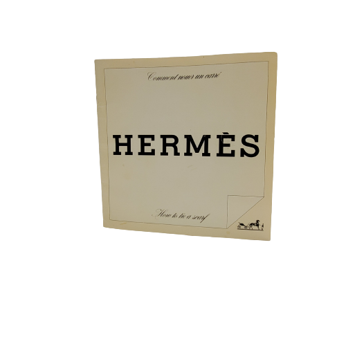 Hermès Scarf Tying Book