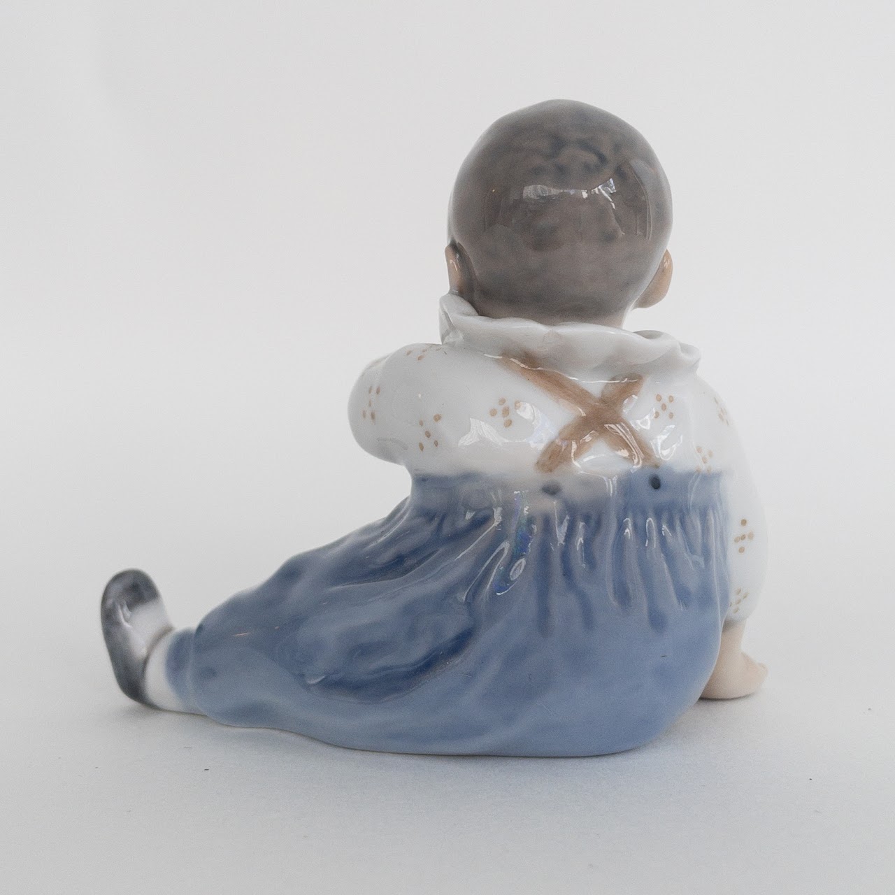 Royal Copenhagen Else Sandholt Child Sitting Figurine