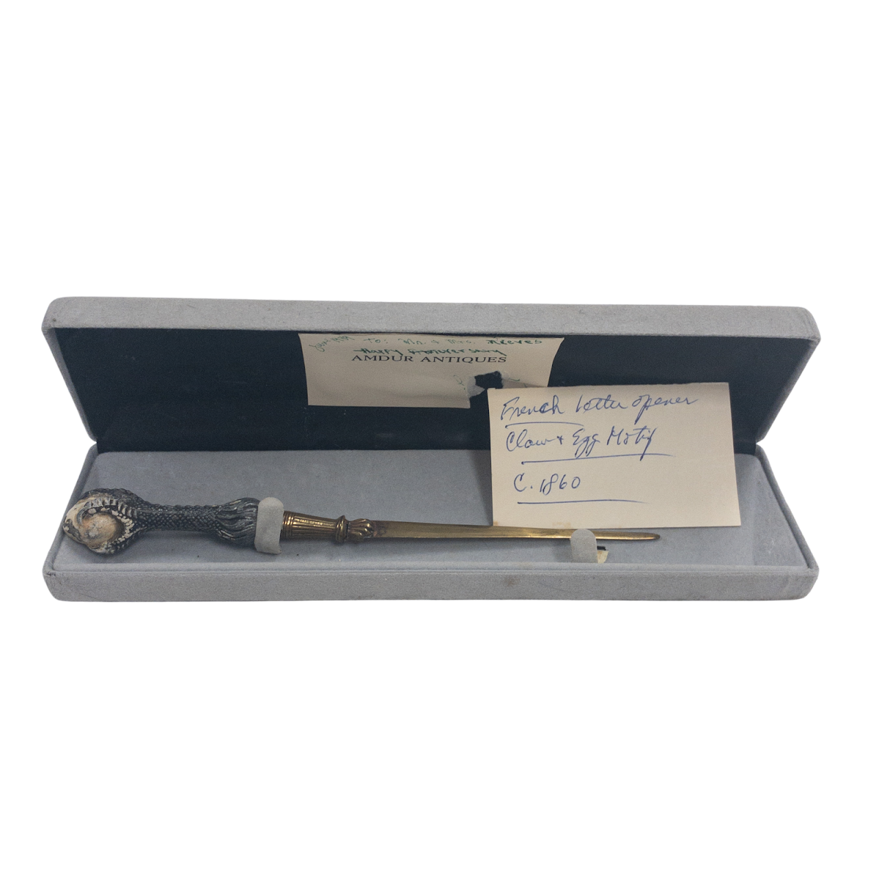 Vintage Claw Letter Opener