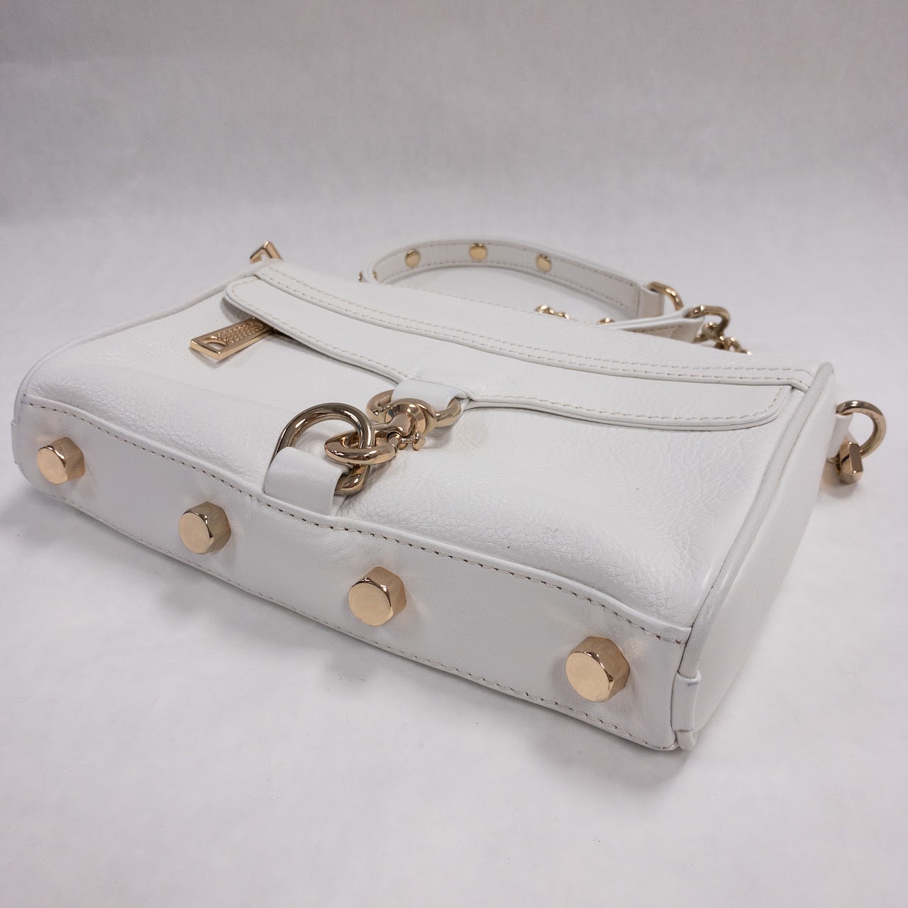 Rebecca Minkoff White Leather Crossbody Bag