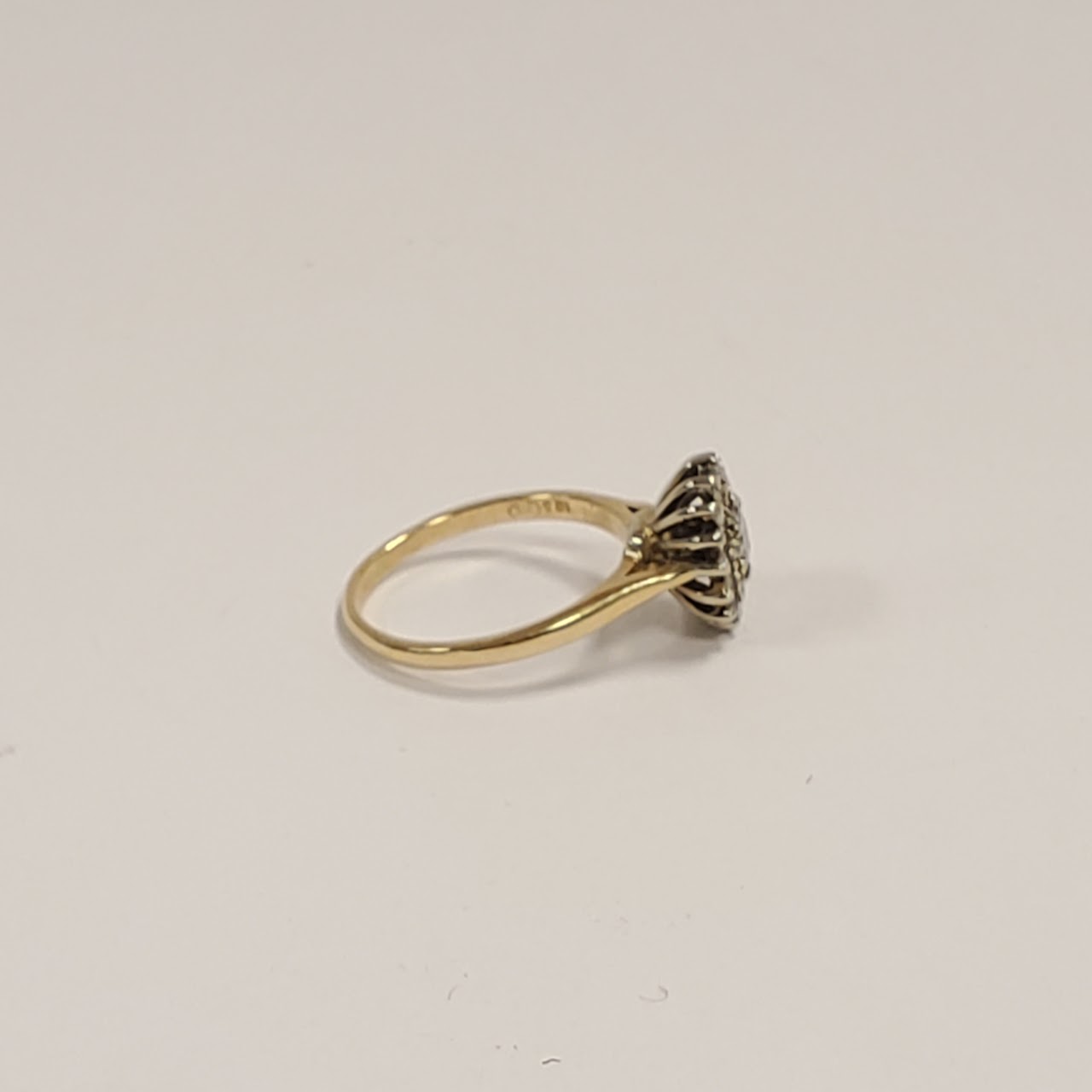 14K Gold & Moissanite Ring