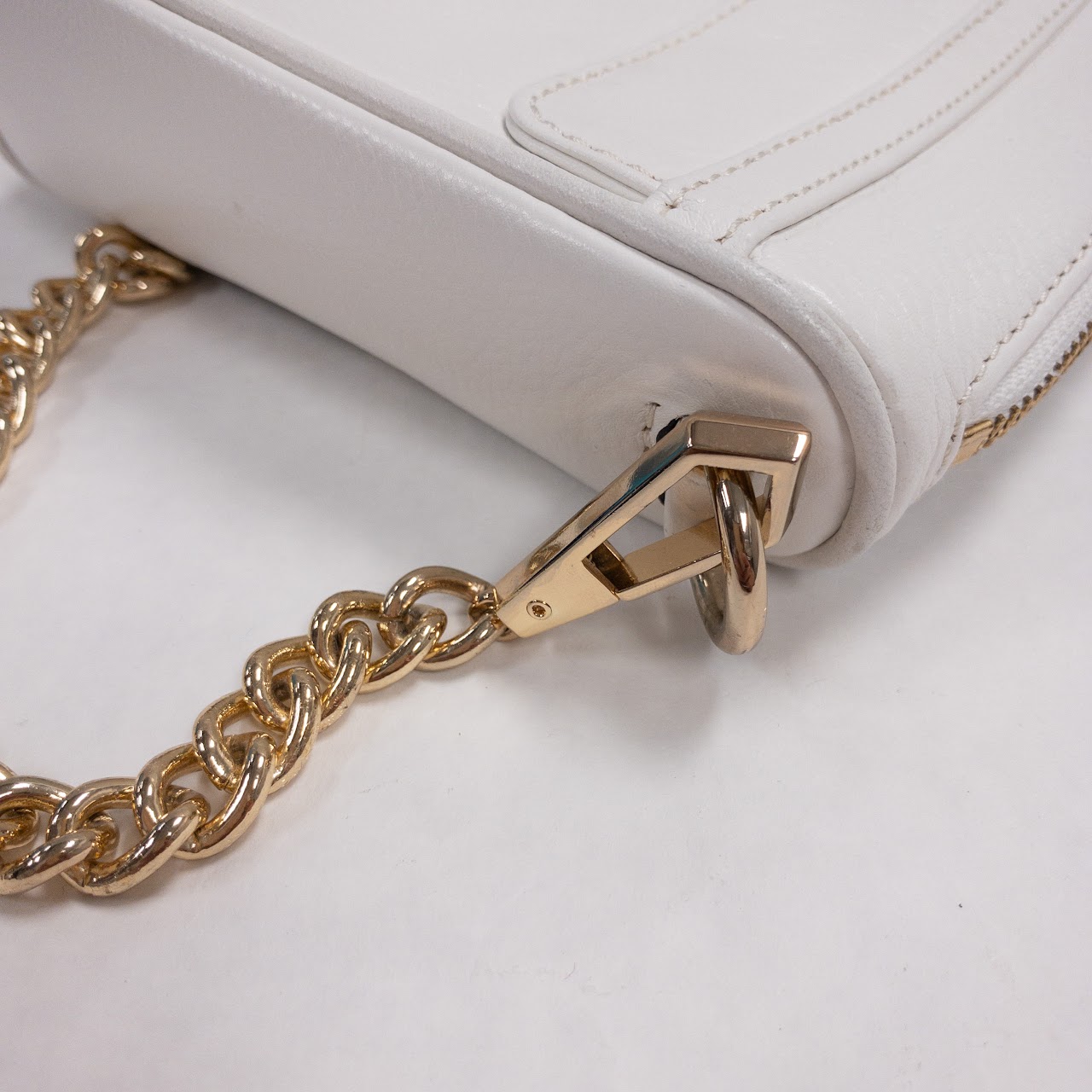 Rebecca Minkoff White Leather Crossbody Bag