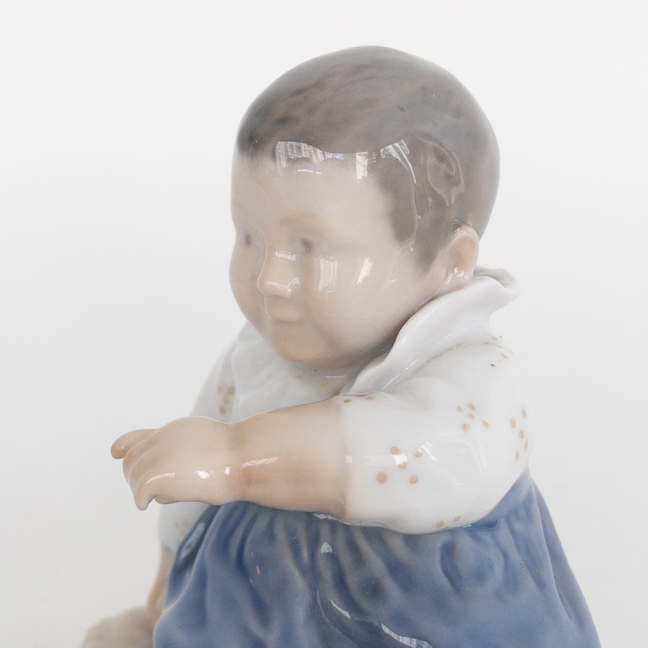 Royal Copenhagen Else Sandholt Child Sitting Figurine