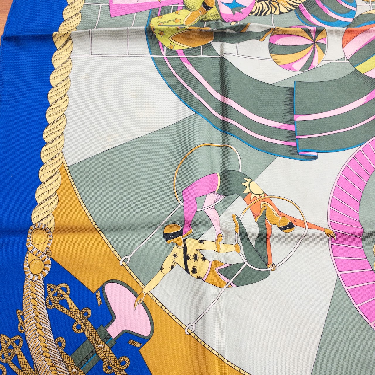 Hermès Silk Circus Scarf