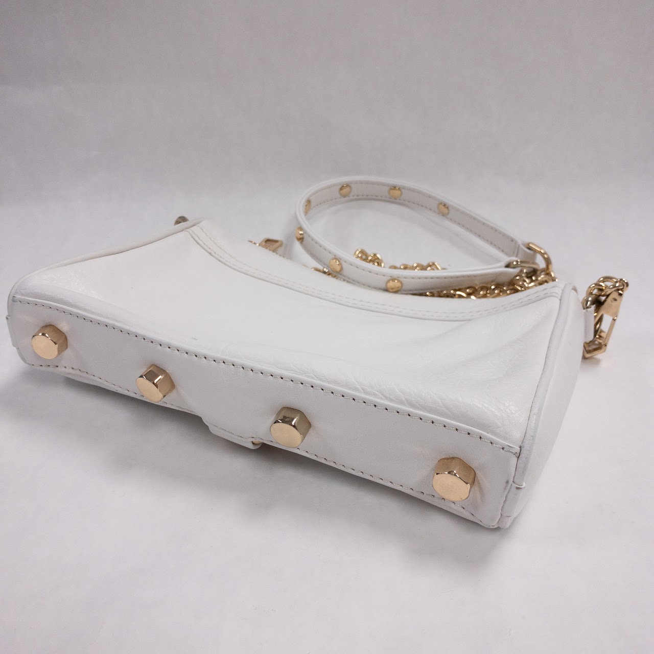 Rebecca Minkoff White Leather Crossbody Bag