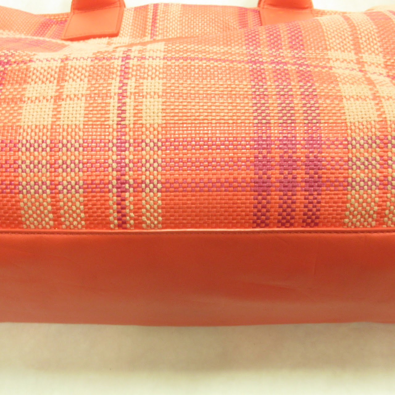 Tory Burch Plaid Tote