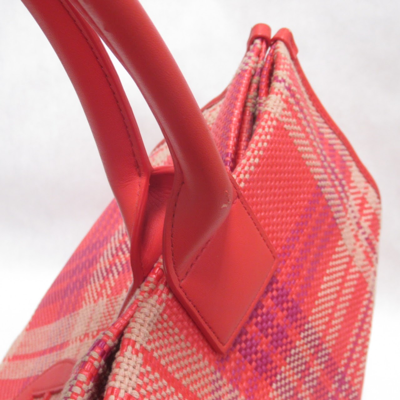 Tory Burch Plaid Tote