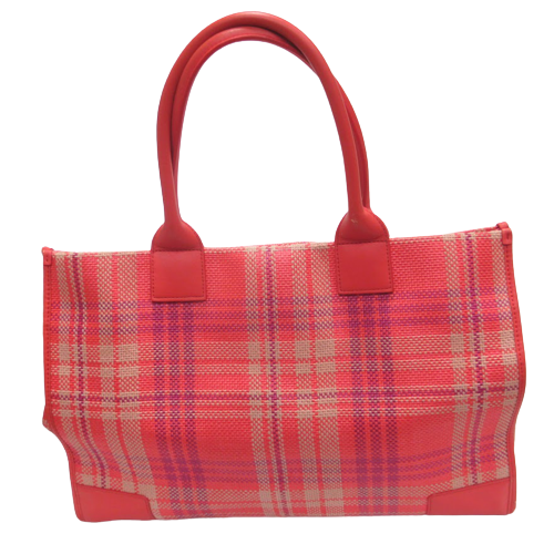 Tory Burch Plaid Tote