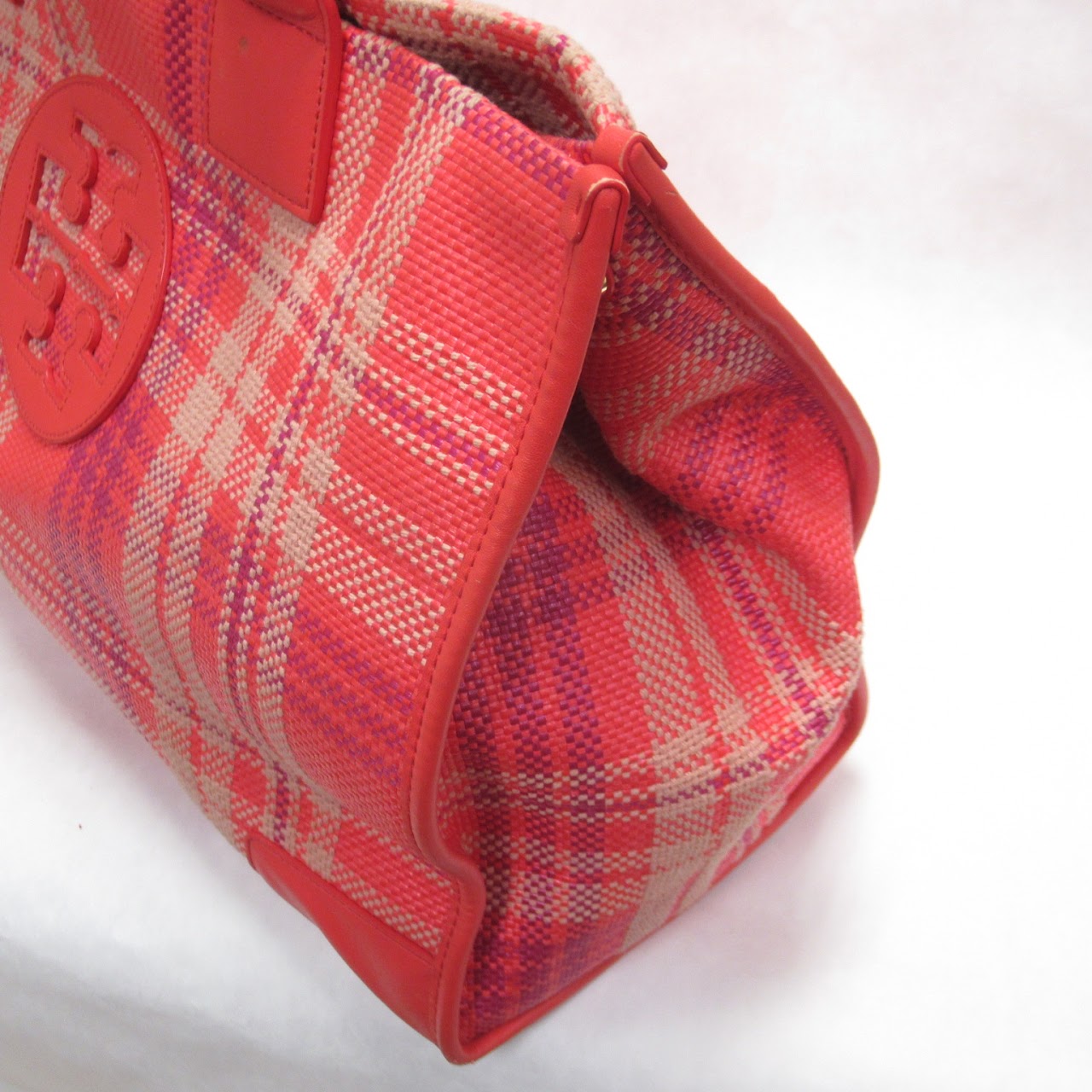 Tory Burch Plaid Tote