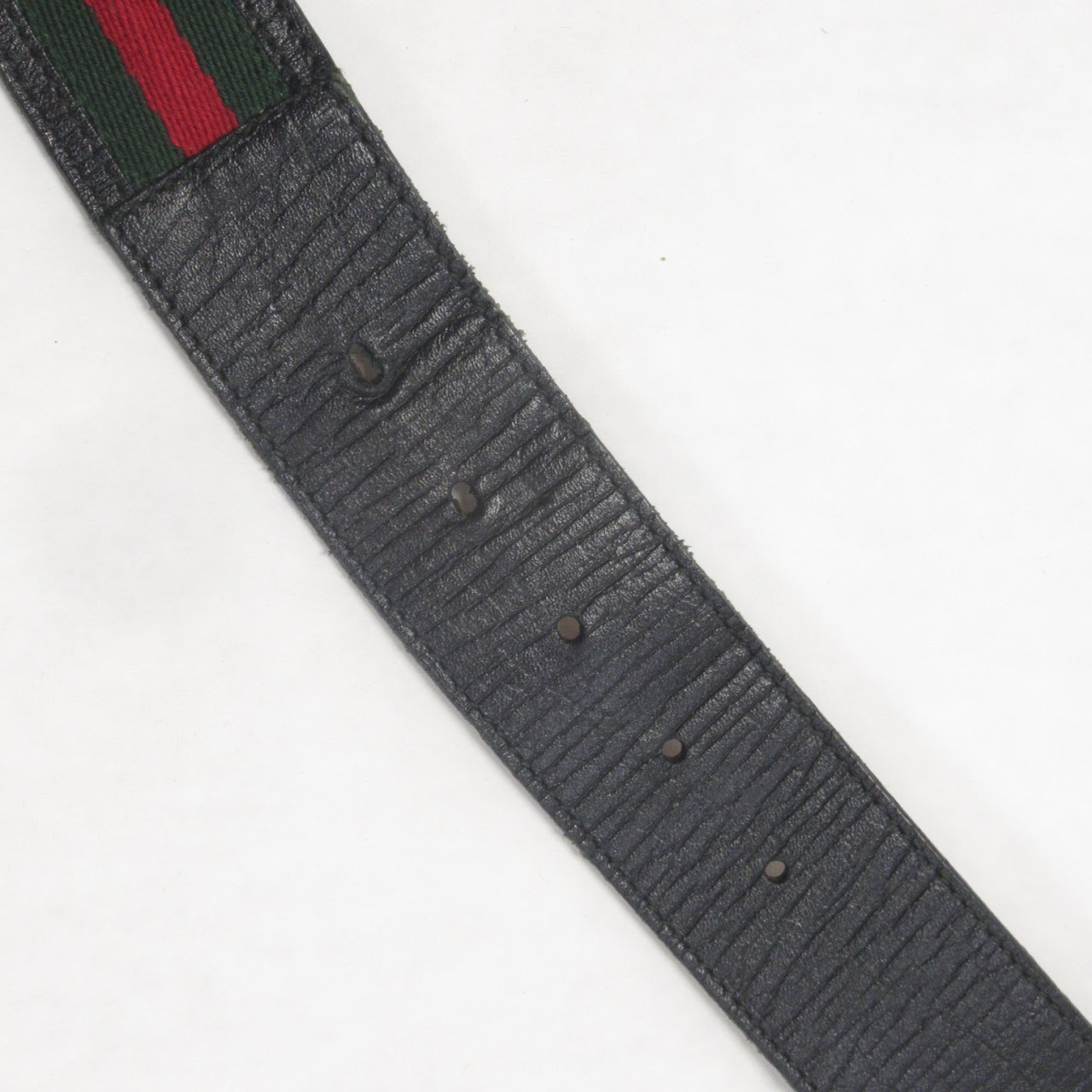 Gucci GG Buckle Web Belt