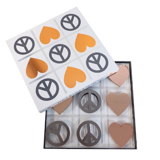 Jonathan Adler 'Peace & Love & Tic Tac Toe' Acrylic Game Set