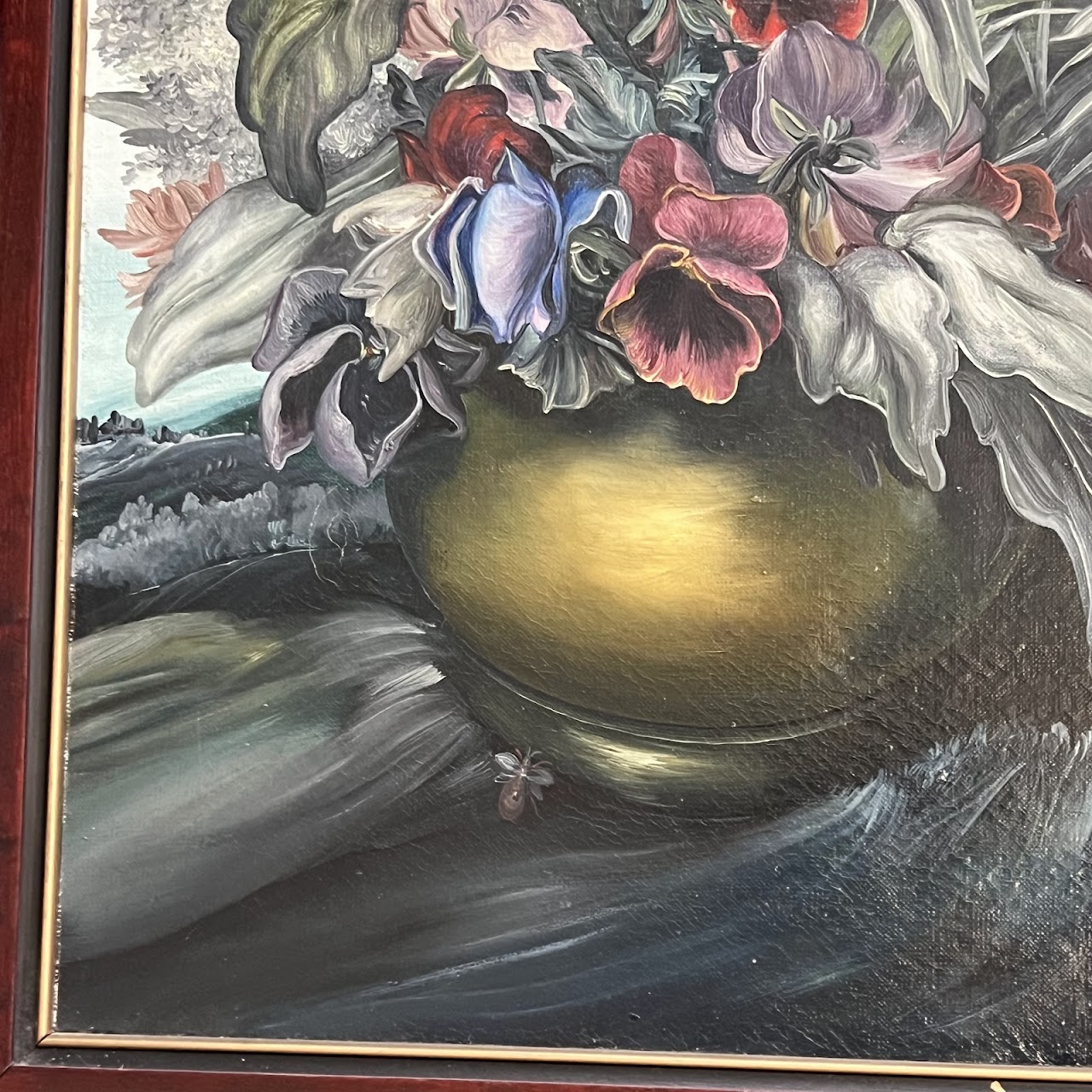 Stanislawa Pietrzak-Krupińska Signed Polish Still Life Oil Painting, 1989