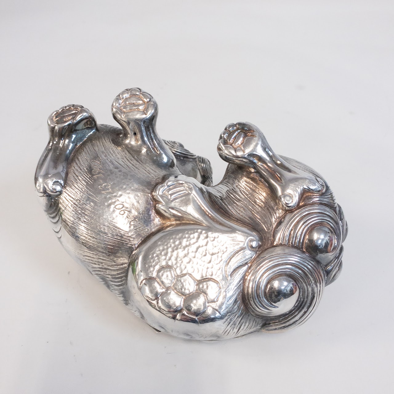 Sterling Silver Heavy Guardian Lion Box