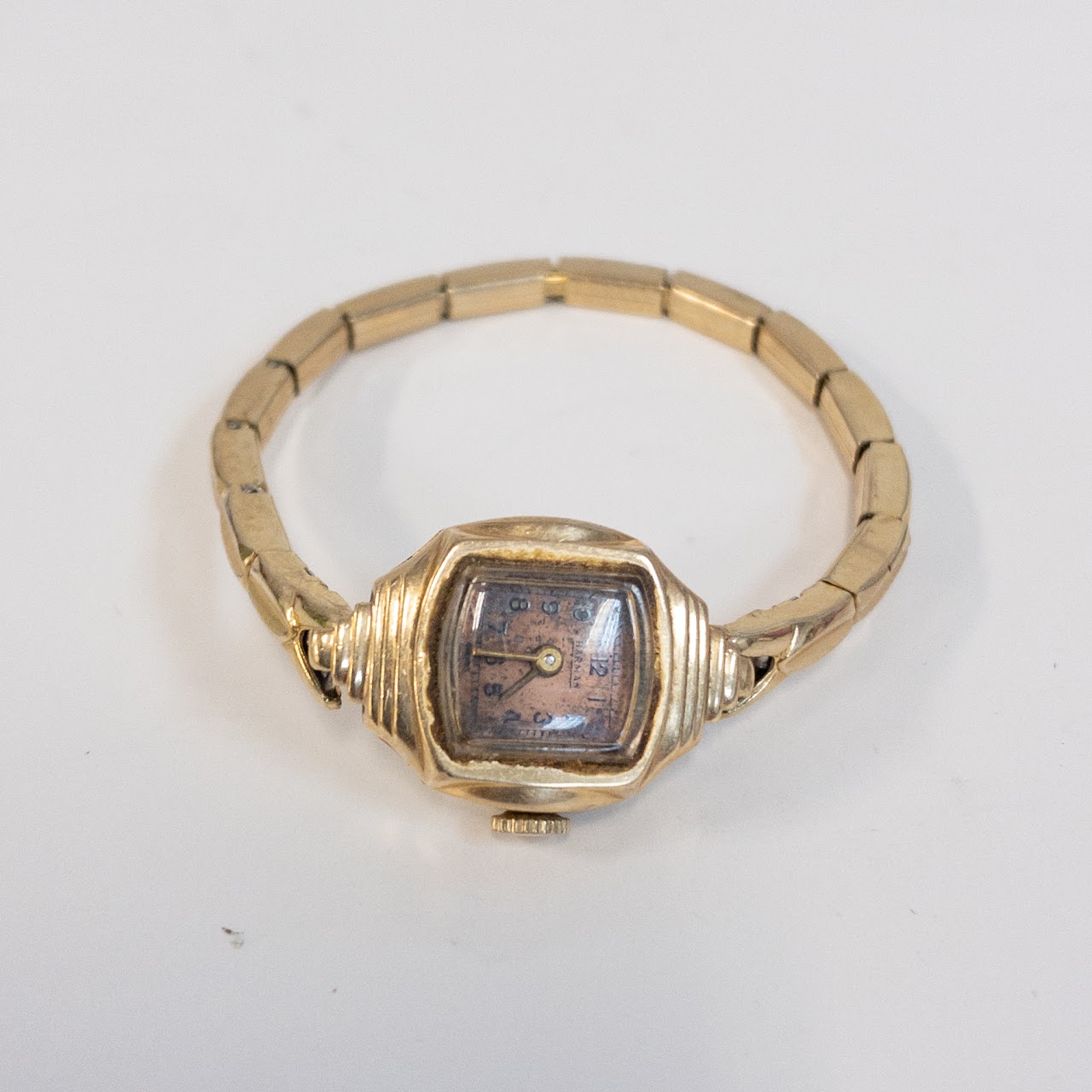 Vintage 14K Gold Art Deco Watch