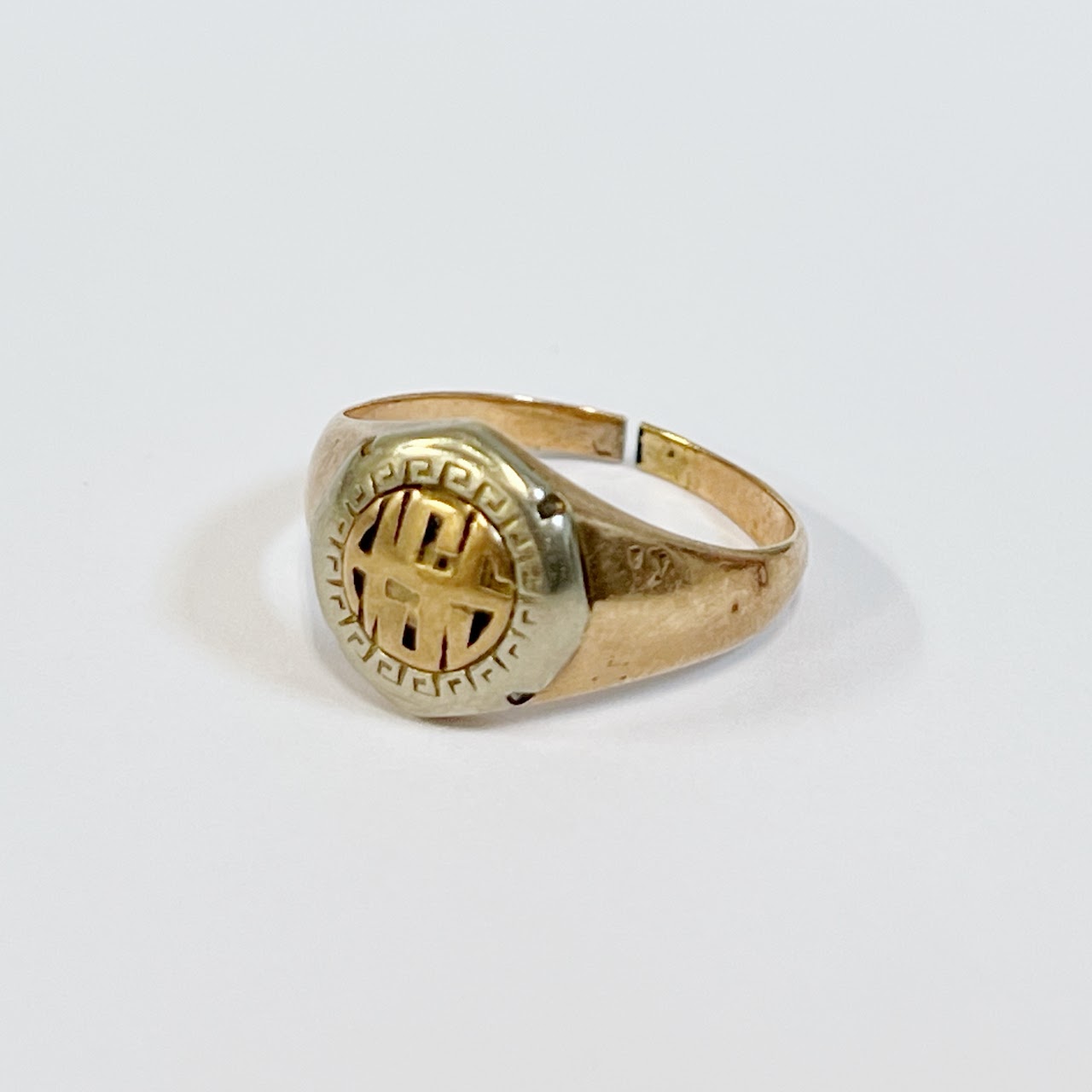 10K Gold 'HSS' High School Class Ring