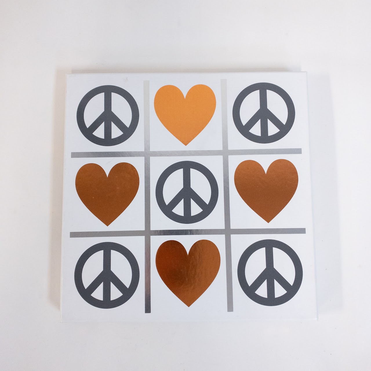 Jonathan Adler 'Peace & Love & Tic Tac Toe' Acrylic Game Set