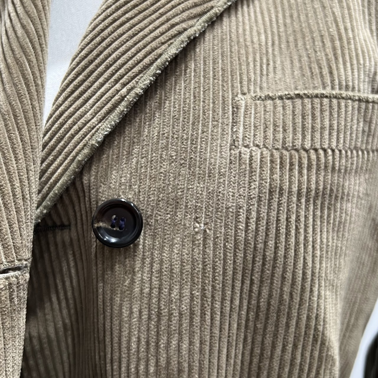 Dolce & Gabbana Vintage Cotton and Silk Corduroy Jacket