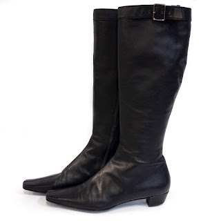 Gucci Split Toe Seam Calf Boots