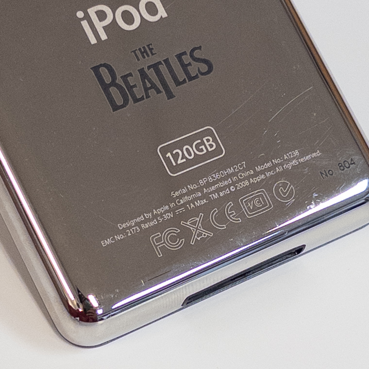 Beatles Abbey Road 40th Anniversary iPod Classic 120GB Music Player