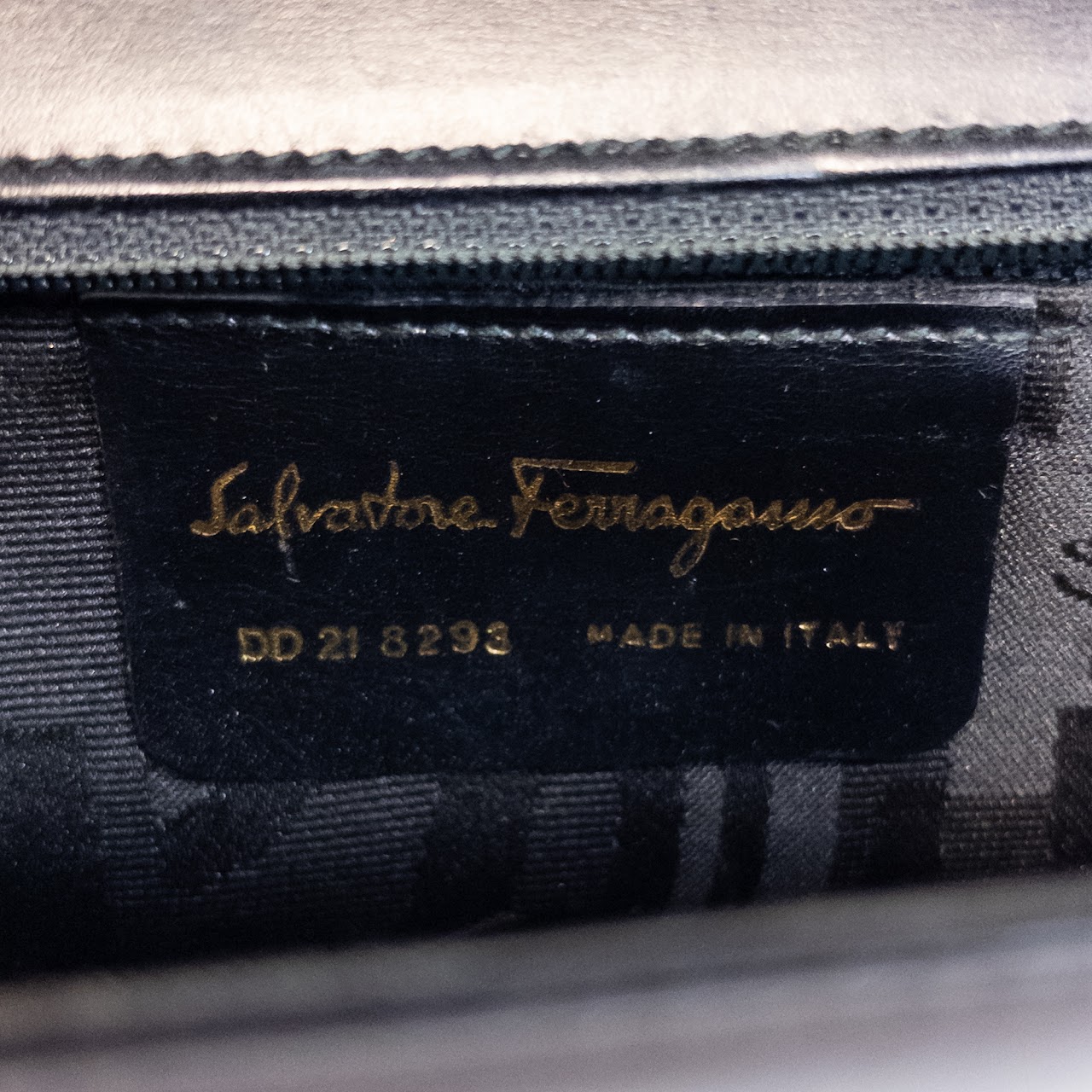 Vintage Salvatore Ferragamo Gancini Shoulder Bag