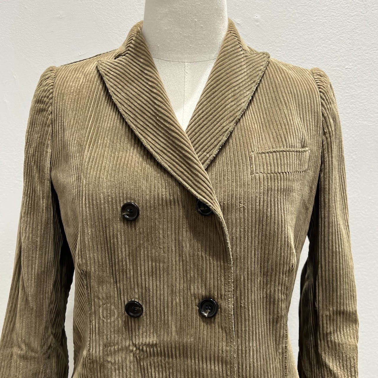 Dolce & Gabbana Vintage Cotton and Silk Corduroy Jacket