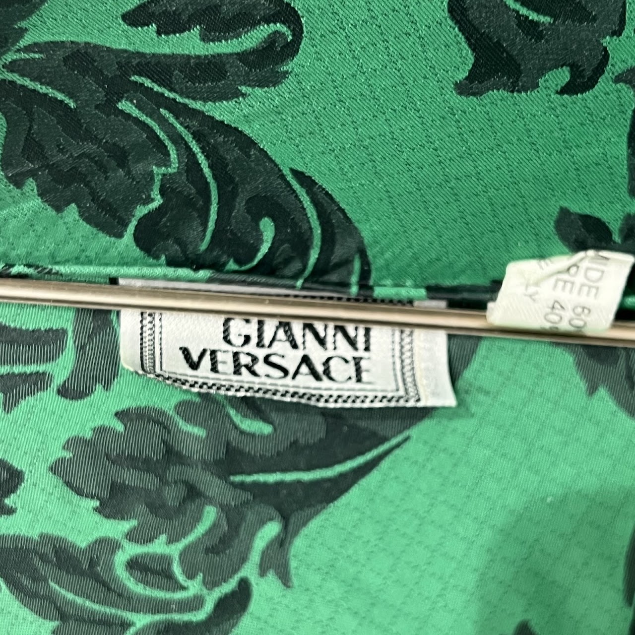 Vintage Gianni Versace Maple Handled Umbrella