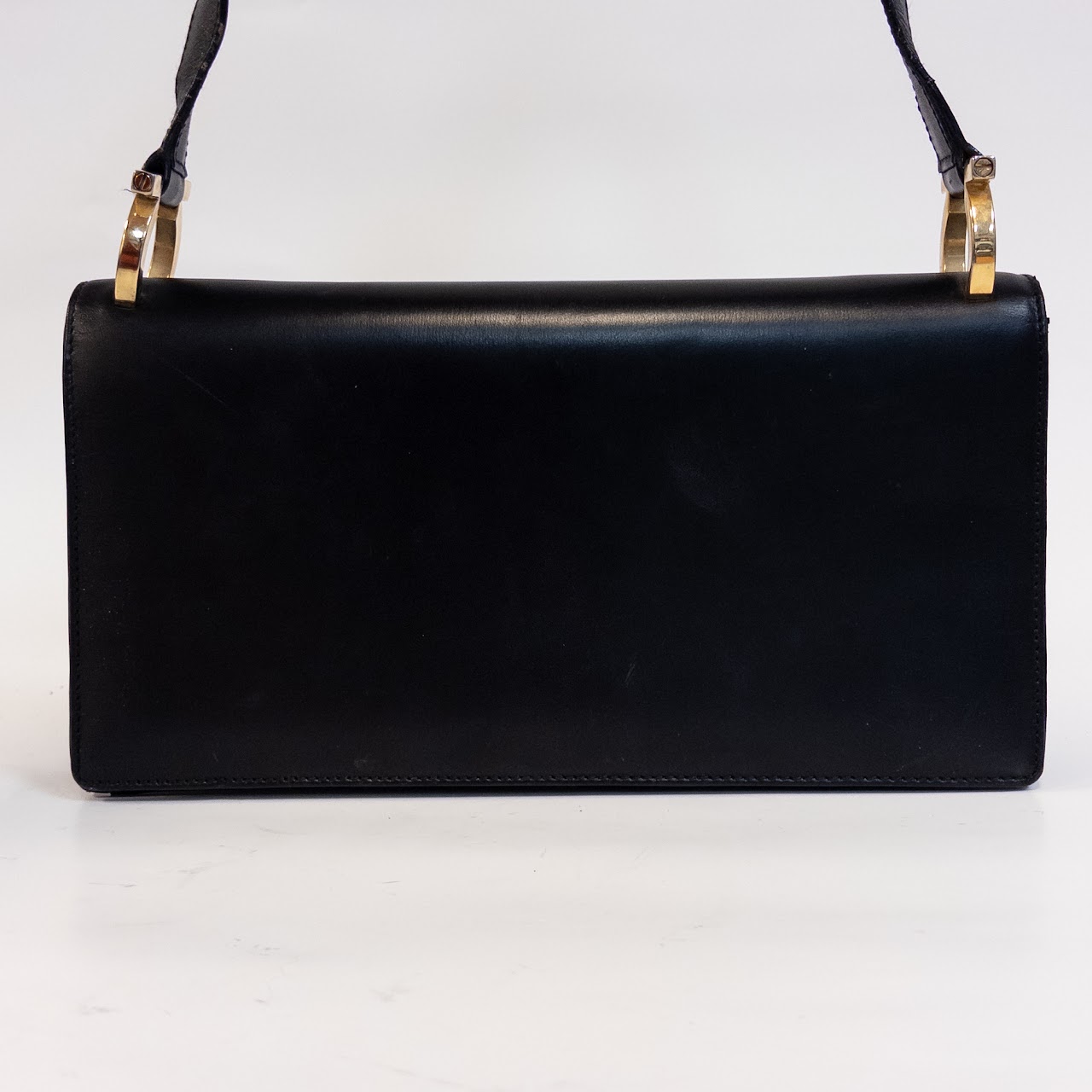 Vintage Salvatore Ferragamo Gancini Shoulder Bag