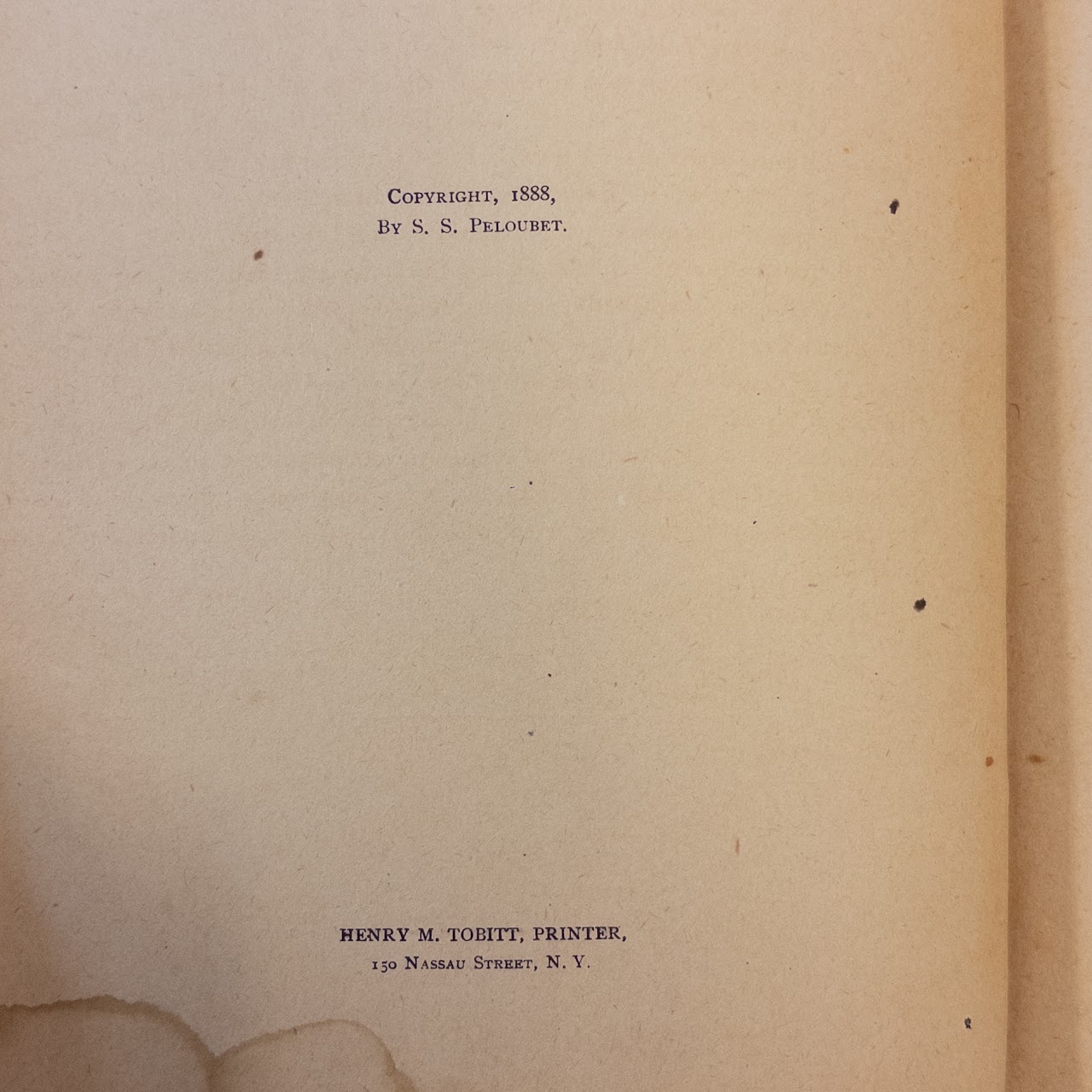 F.E. Barnard, 'A Digest of New York Reports 1/1, 1888 to 7/1, 1888'