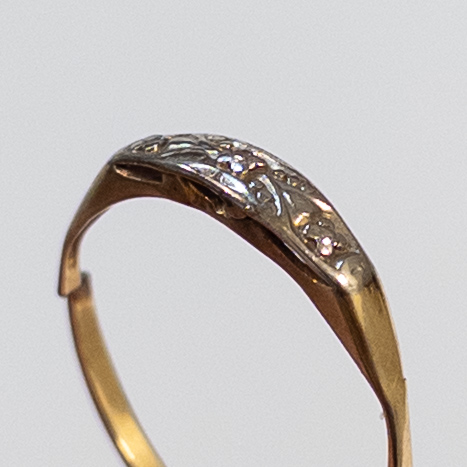 14K Gold and Diamond Ring