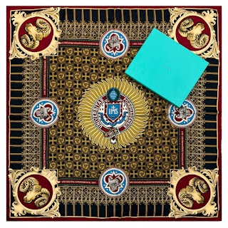 Tiffany & Co. Fordham University Silk Scarf