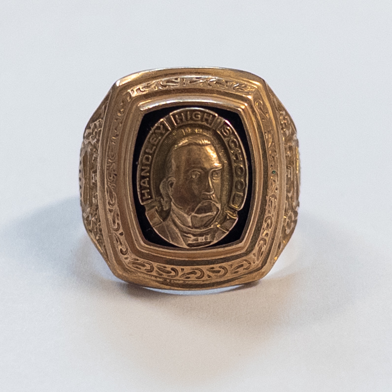 10K Gold 1952 Handley High School Class Ring