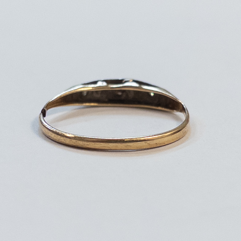 14K Gold and Diamond Ring