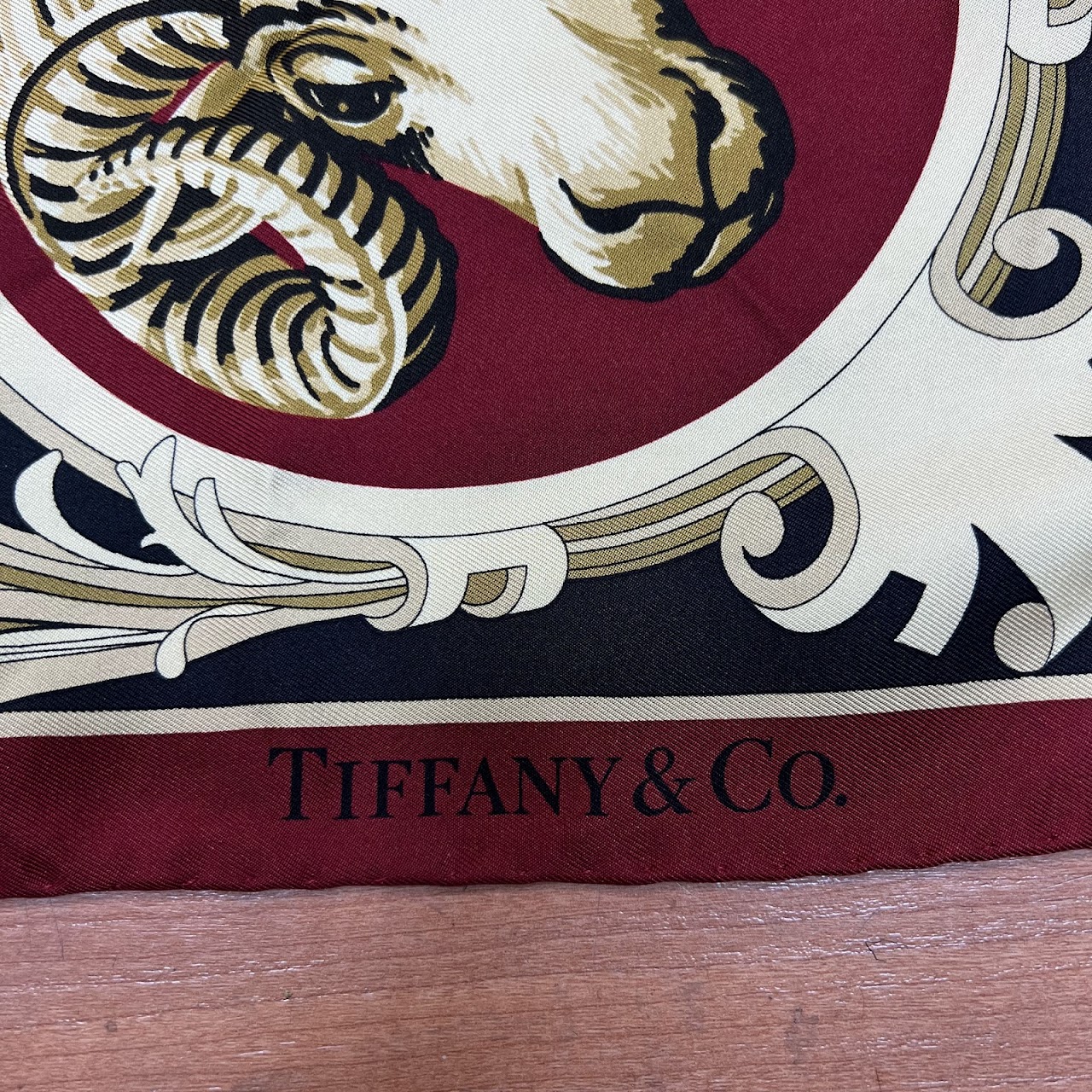 Tiffany & Co. Fordham University Silk Scarf