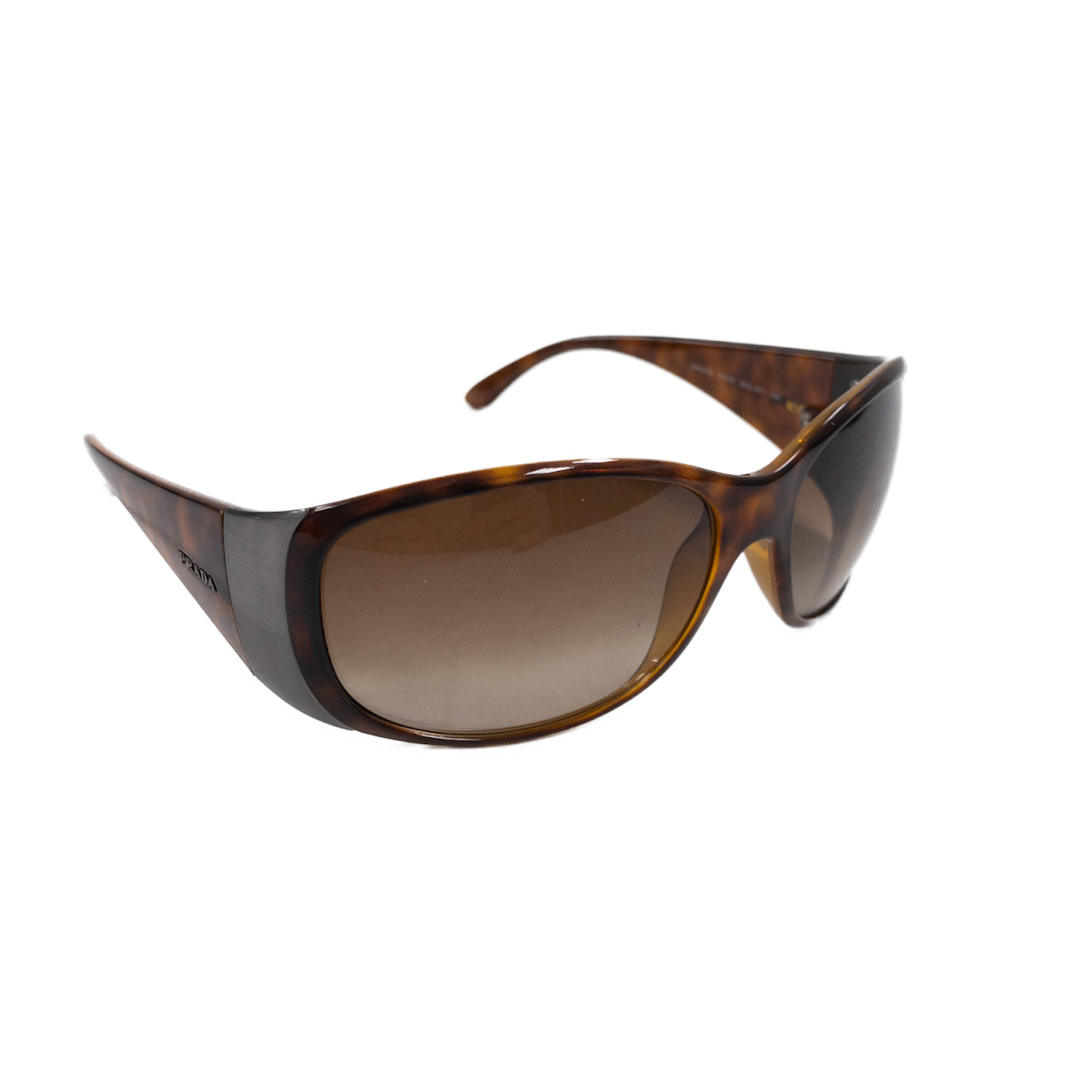 Prada Faux Tortoise Gradient Sunglasses