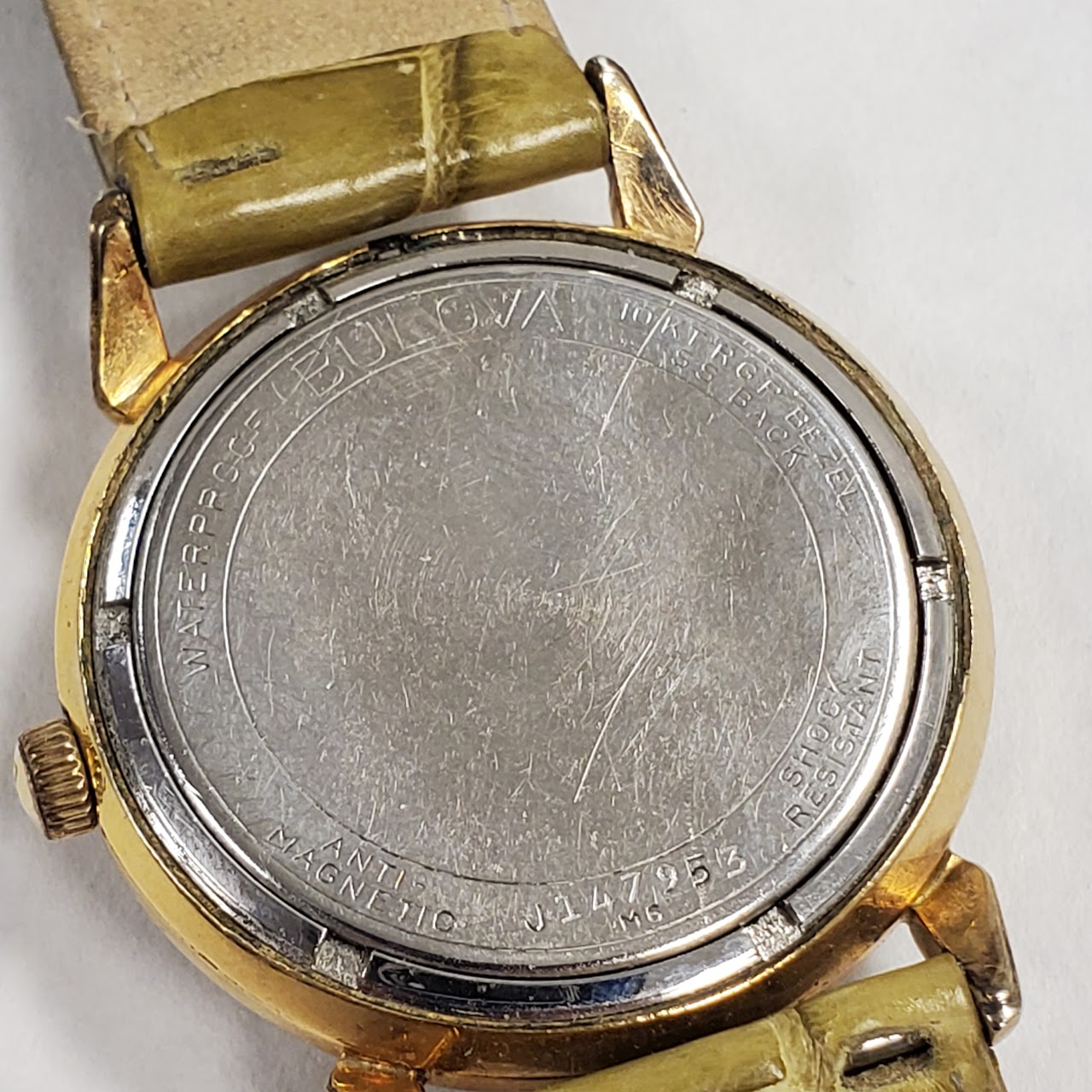 Bulova Vintage Gold-Plated Wristwatch