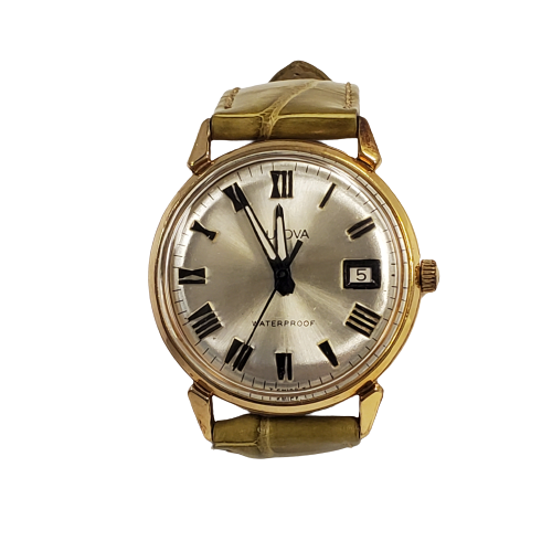 Bulova Vintage Gold-Plated Wristwatch