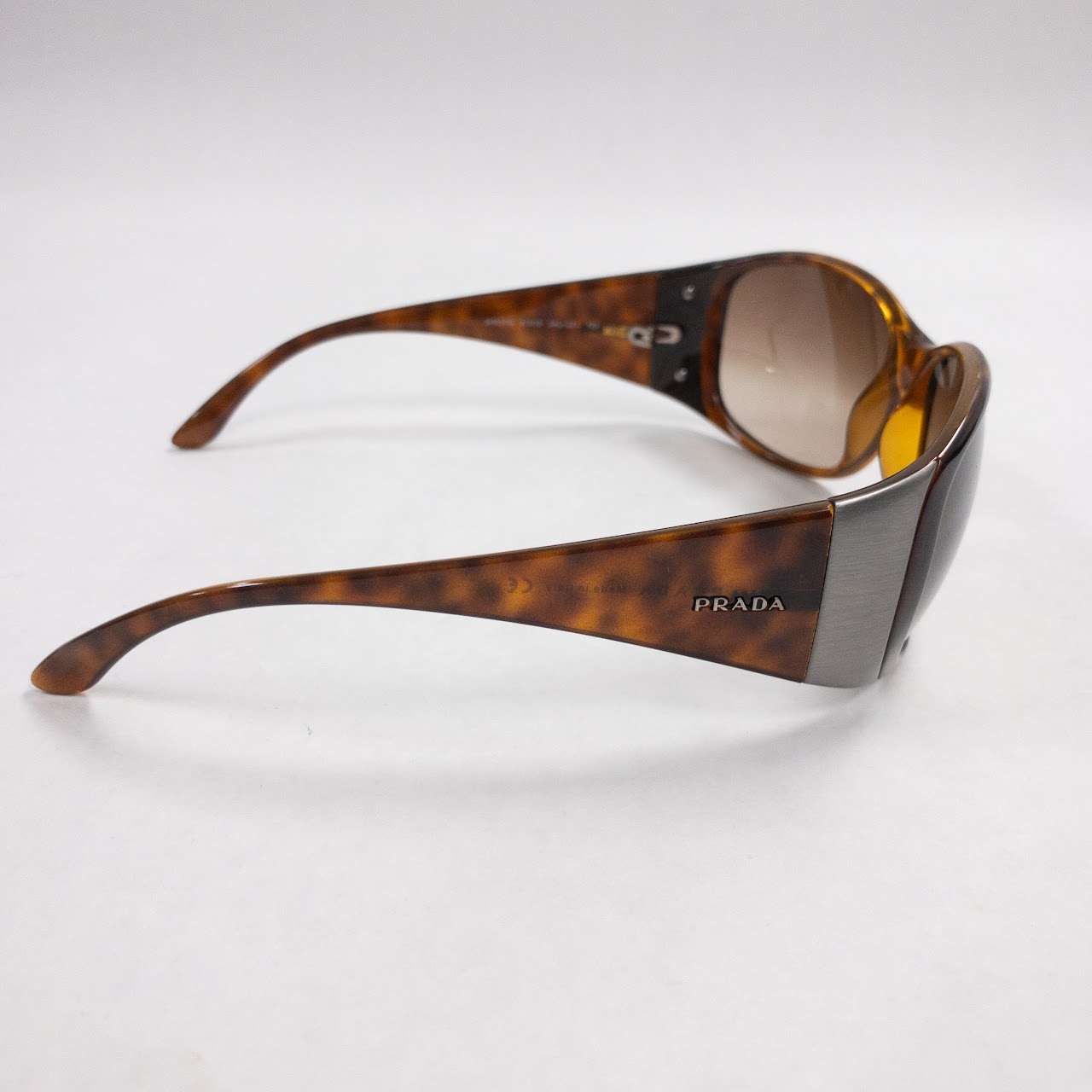 Prada Faux Tortoise Gradient Sunglasses