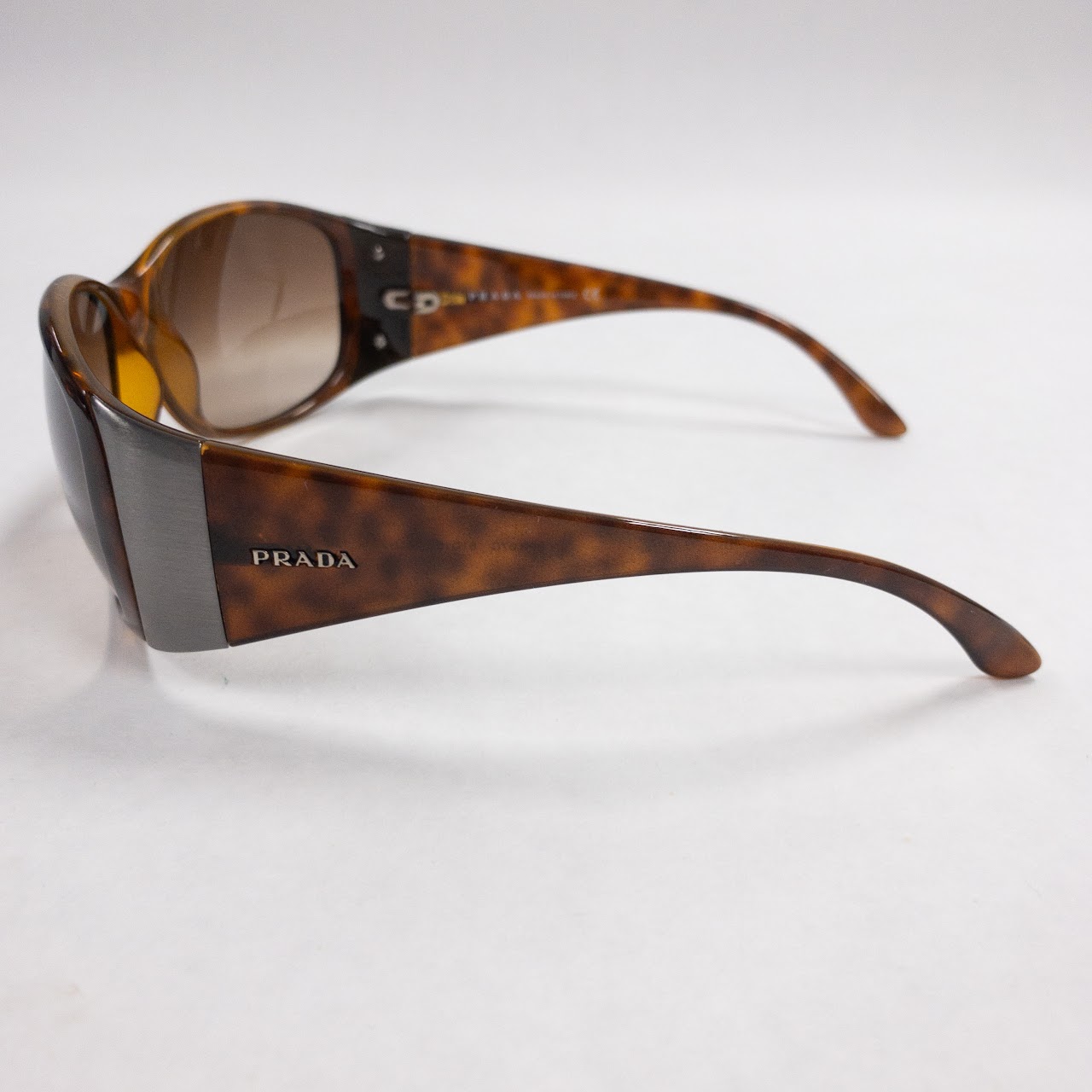 Prada Faux Tortoise Gradient Sunglasses