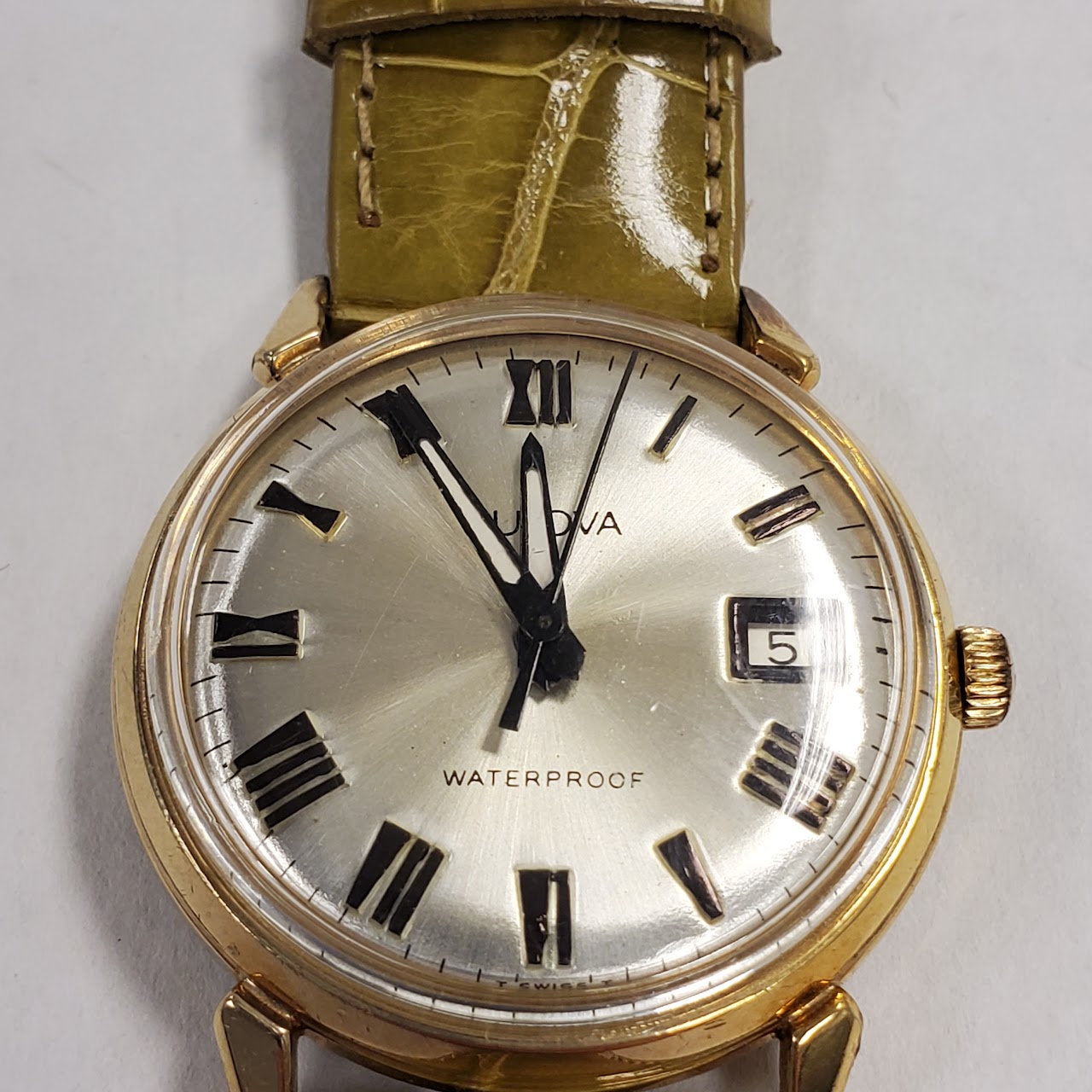 Bulova Vintage Gold-Plated Wristwatch