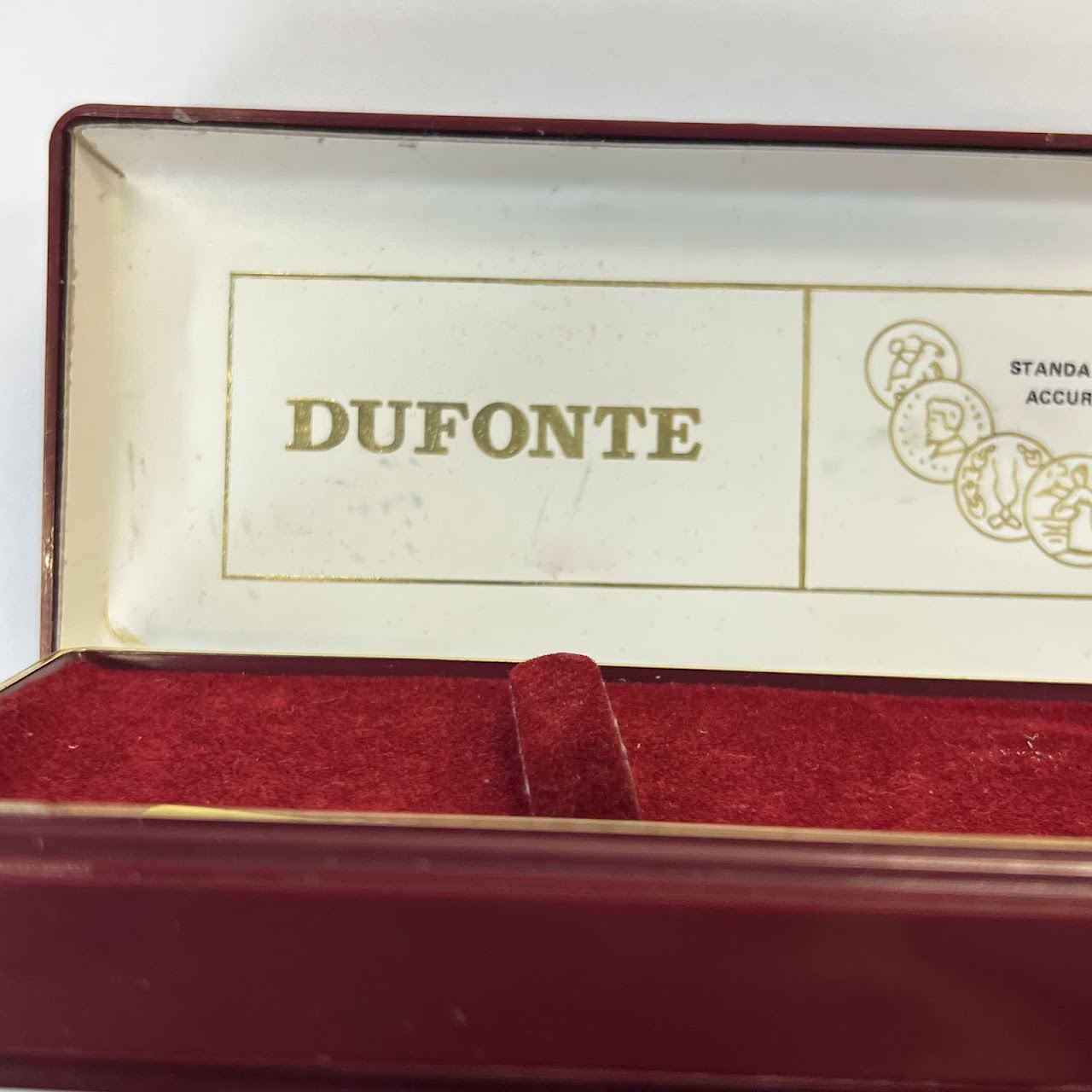 Dufonte by Lucien Piccard Vintage Genuine Diamond Dial Watch