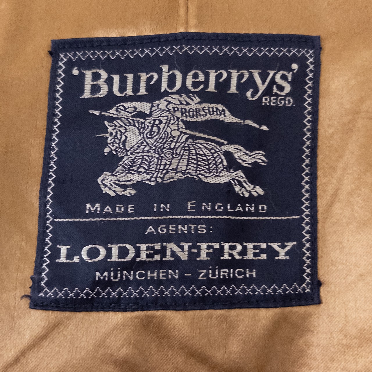 Burberrys' Loden-Frey Wool Long Coat