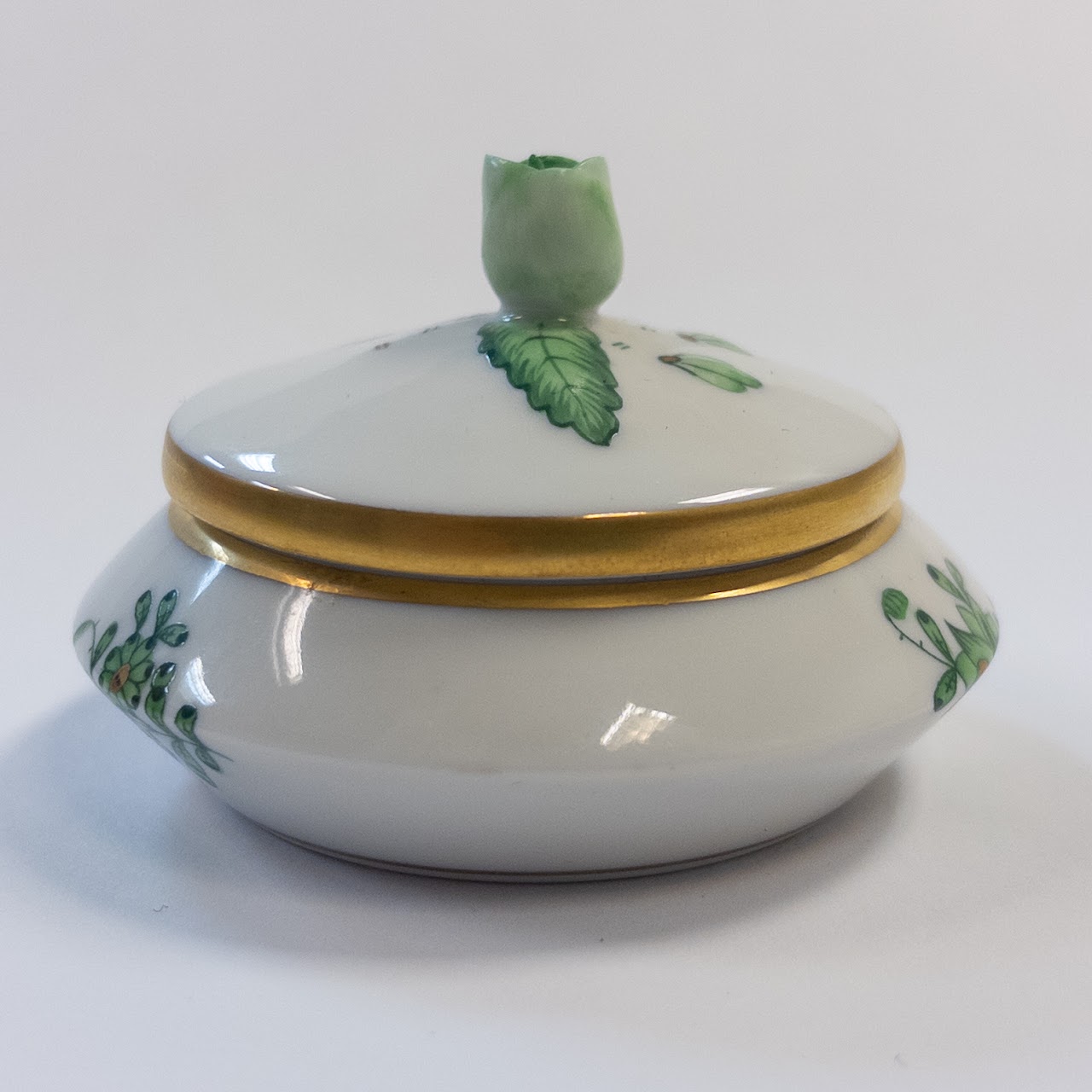 Herend Chinese Bouquet Small Lidded Box